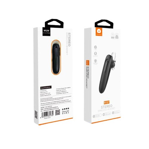 Bluetooth гарнитура WUW-R157 Black