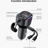 АЗП з FM-модулятором WUW-C220 Black