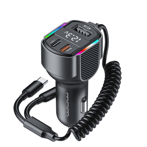 АЗП з FM-модулятором WUW-C220 Black