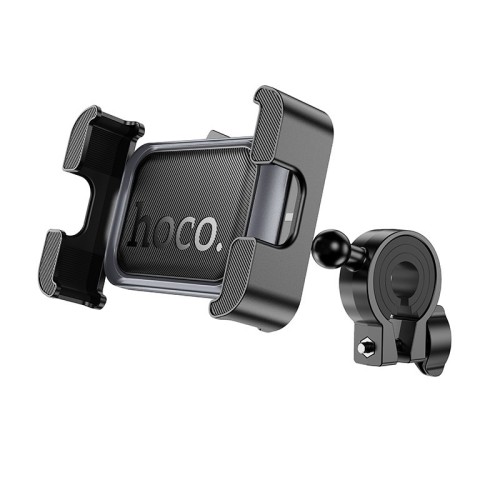 Вело/Мото тримач для телефона HOCO H82 Vista bicycle Motorcycle Universal holder Black Metal Gray