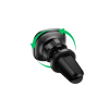 Автотримач для телефона HOCO H72 Crown magnetic car holder (air outlet) Black Metal Gray