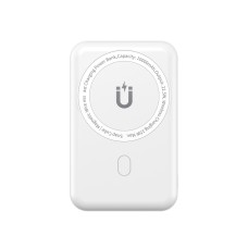 Зовнішній акумулятор WIWU Snap Cube- Magnetic Wireless Charger Power Bank  10000mAh SC1000WHT (3C) White
