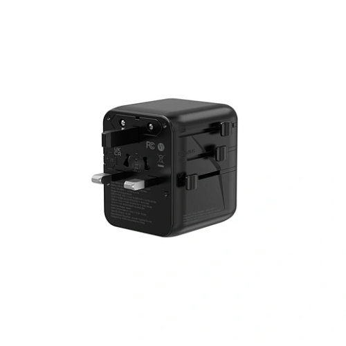 Мережевий фільтр WIWU 25W Warrior GaN Universal Adapter 2C1A Wi-UA011 Black