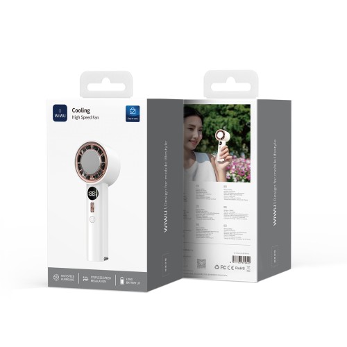 Вентилятор WIWU Cooling High Speed Fan Wi-FS016 White