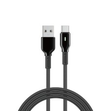 Кабель WIWU 27W Duralink Series Nylon Braided Cable Wi-C073 A-C 1M