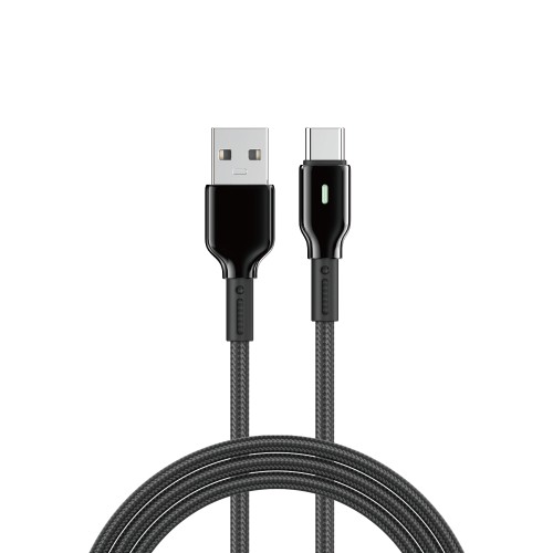 Кабель WIWU 27W Duralink Series Nylon Braided Cable Wi-C073 A-C 1M