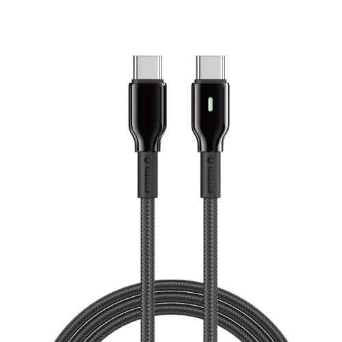Кабель WIWU 60W Duralink Series Nylon Braided Cable 
Wi-C075 C-C 1M