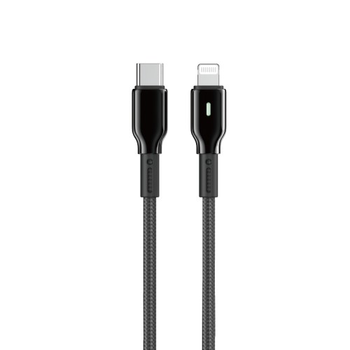 Кабель WIWU 27W Duralink Series Nylon Braided Cable Wi-C076 C-L 1M