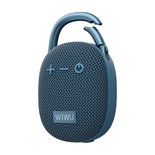 Портативна колонка WIWU H3 Clip Fun Portable 5W, IPX5, Blue