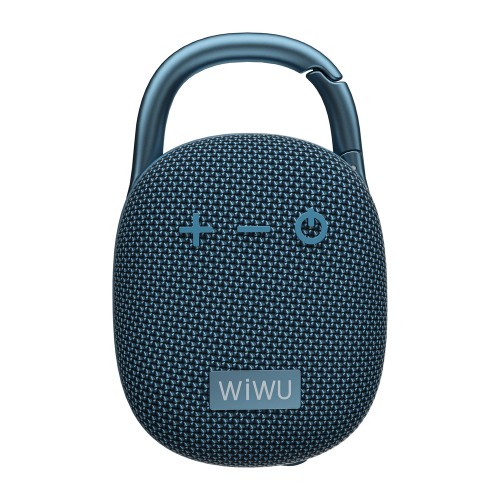 Портативна колонка WIWU H3 Clip Fun Portable 5W, IPX5, Blue
