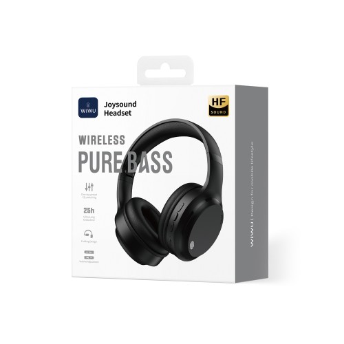 Бездротові накладні навушники WIWU Headset TD-11 (replace TD-09) Black