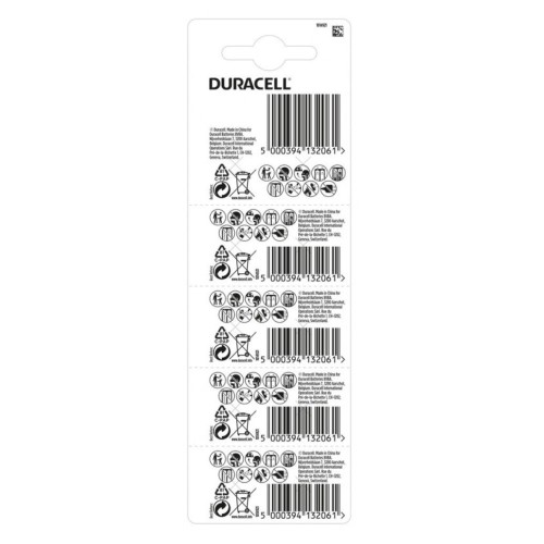 Батарейка Duracell LR44/A76 (10шт)