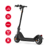Електросамокат NIU KQi3 Pro Black 9.5", 350(700)W, 10.4Ah, 50km, 25km/h, 20%, App, 20,3 kg