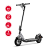 Електросамокат NIU KQi Air Black 9,5", 350(700)W, 9,4Ah, 50km, 25km/h, 20%, App, 11,9 kg