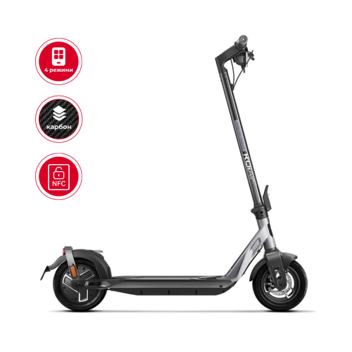 Електросамокат NIU KQi Air Black 9,5", 350(700)W, 9,4Ah, 50km, 25km/h, 20%, App, 11,9 kg