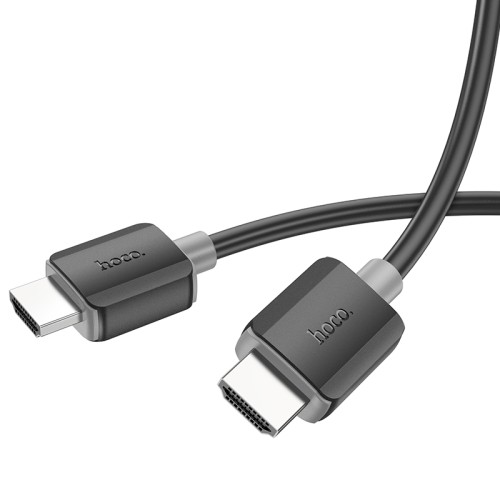 Кабель HOCO US08 HDTV 2.0 male-to-male 4K HD data cable(L=1M) Black
