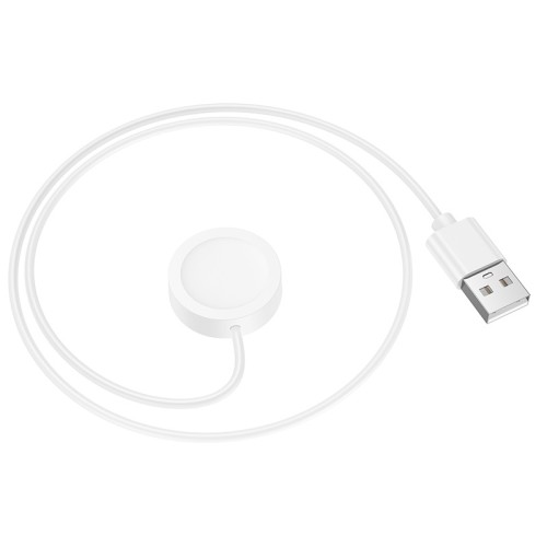 Бездротовий зарядний пристрій для смарт-годинника HOCO Y30 Smart sports watch charging cable White
