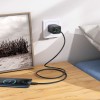 Мережевий зарядний пристрій HOCO N56 Fundador four-port PD30W(2C2A) charger(EU) Black