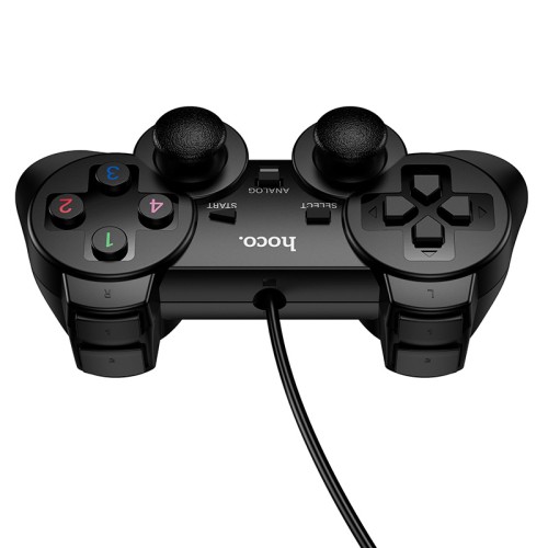 Геймпад дротовий HOCO GA3 Fast link wired game controller Black