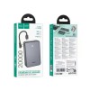 Зовнішній акумулятор HOCO J170A Starlight 22.5W+PD20W fully compatible power bank with cable(20000mAh) Metal Gray