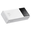 Зовнішній акумулятор Baseus Star-Lord Digital Display Fast Charge Power Bank 30000mAh 22.5W White（With Simple Series Charging Cable USB to Type-C 3A 0
