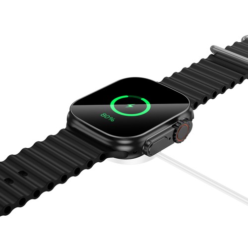 Бездротовий зарядний пристрій для смарт-годинника BOROFONE BD14 Ultra Smart sports watch charging cable White