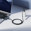 Кабель BOROFONE BX123 Leya silicone charging data cable Type-C Black