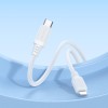 Кабель BOROFONE BX115 Lotto PD silicone charging data cable iP White