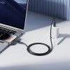 Кабель BOROFONE BX123 Leya PD30W silicone charging data cable iP Black