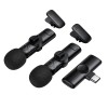 Бездротова мікрофонна система BOROFONE BFK16A Winner dual-mic (Type-C) Black