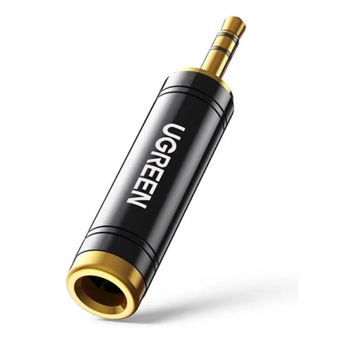 Аудіо перехідник UGREEN AV168 3.5mm Male to 6.35mm Female Adapter 1pcs(UGR-60711)