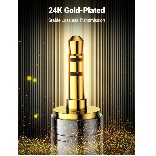 Аудіо перехідник UGREEN AV168 3.5mm Male to 6.35mm Female Adapter 1pcs(UGR-60711)