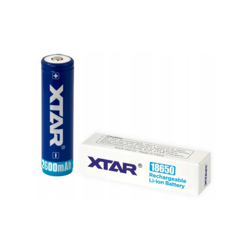Акумулятор XTAR 18650 2600mAh з захистом (1шт)
