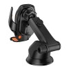 Автотримач для телефона з БЗП HOCO HW34 Blue whale 3-axis linkage wireless fast charging car holder(center console)