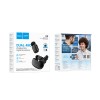 Бездротова мікрофонна система HOCO L19 Graceful dual-mic (iP/Type-C) Black