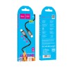 Кабель Hoco X86 iP Spear PD silicone charging data cable Black