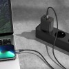 Кабель Hoco X86 iP Spear PD silicone charging data cable Black