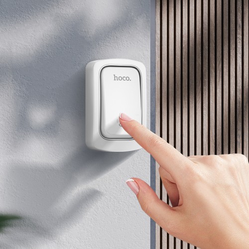 Дзвінок HOCO HI26 self-powered wireless doorbell (EU)