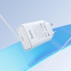 Мережевий зарядний пристрій HOCO C143A Benefit single port PD20W charger White