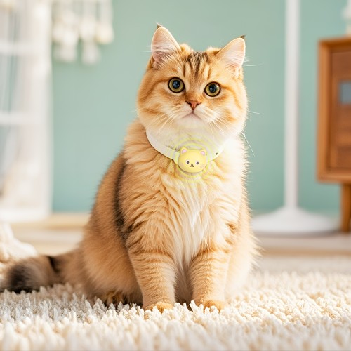 Трекер HOCO E91D Tiger smart anti-lost device(cat collar type) Black