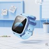 Дитячий смарт-годинник HOCO Y106 4G 46mm. 730 mAh children phone watch Blue