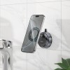 Автотримач для телефона HOCO H92 High vacuum suction cup magnetic holder(universal) Black Metal Gray