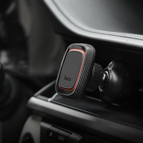 Автотримач для телефона HOCO CA23 Lotto series magnetic air outlet holder Black