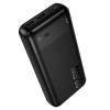 Зовнішній акумулятор HOCO J159A Essence 22.5W+PD20W fully compatible power bank(20000mAh) Black