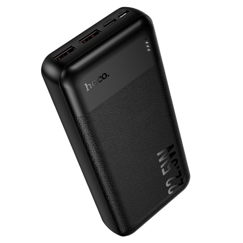 Зовнішній акумулятор HOCO J159A Essence 22.5W+PD20W fully compatible power bank(20000mAh) Black