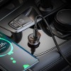 Автомобільний зарядний пристрій HOCO NZ16B Rigorous PD45W(2C) car charger set(C to C) metal grey