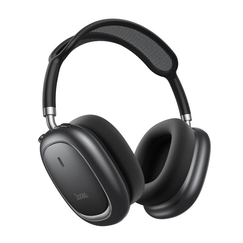 Бездротові накладні навушники HOCO W68 Calma ANC noise-canceling BT headphones(App) Metal Gray