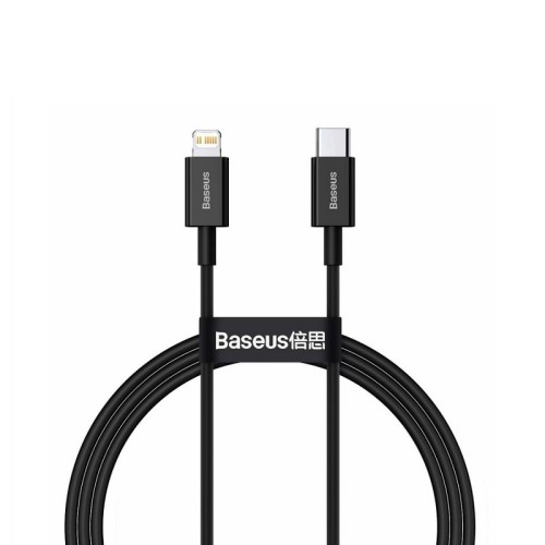 Кабель Baseus Superior Series Type-C to IP PD 20W 1m Black