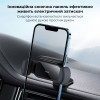 Автотримач для телефона Baseus Steel Cannon pro Solar Electric Car Mount Black