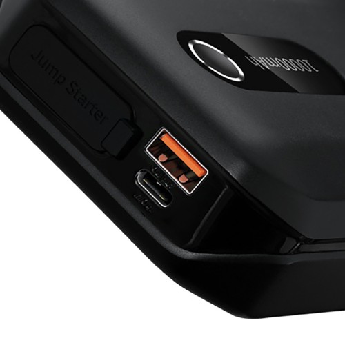 Автомобільний пуско-зарядний пристрій Baseus Super Energy Air Car Jump Starter（10000mAh) Black
